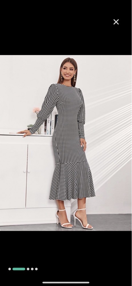 Robe longue neuve