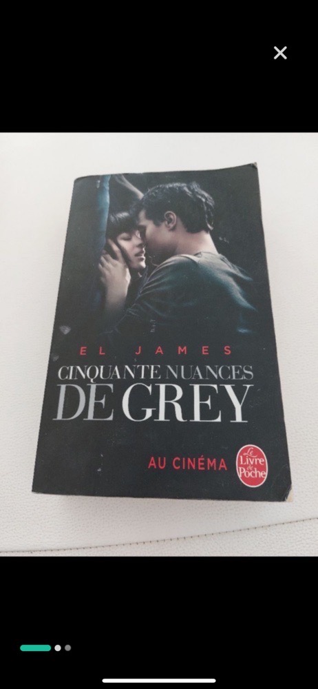 livre 50 nuances de grey