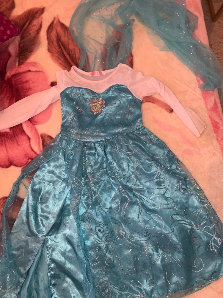 déguisement frozen 5/6 ans