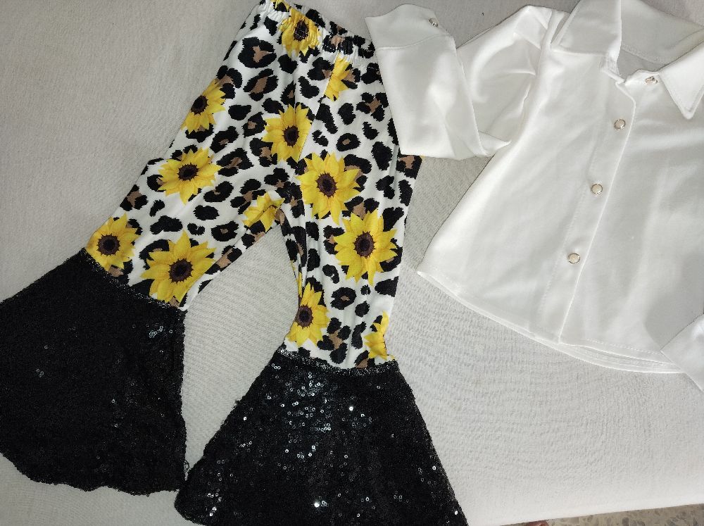 Tenue chemise avec pantalon large 