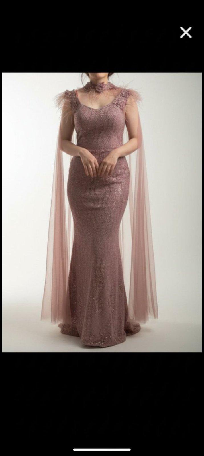 Robe soirée 💓✨ avec voile 