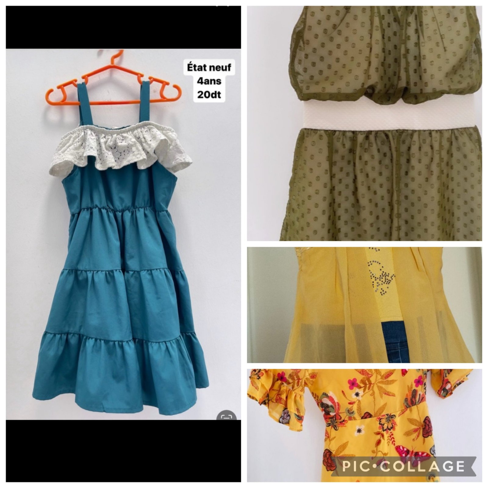 Lot de 4 jolies robes