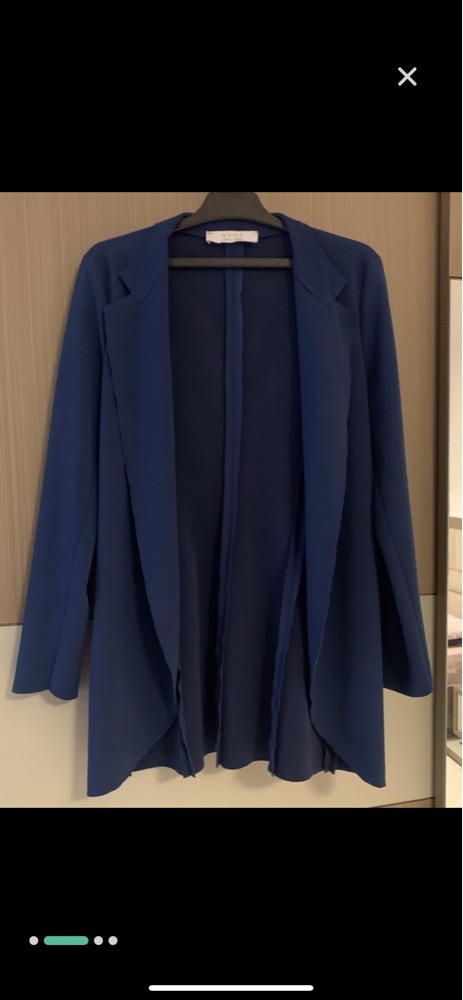 veste en bleu M et L