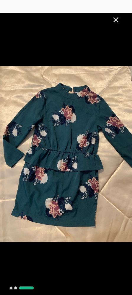 Robe 3/4 ans tisssu tres leger