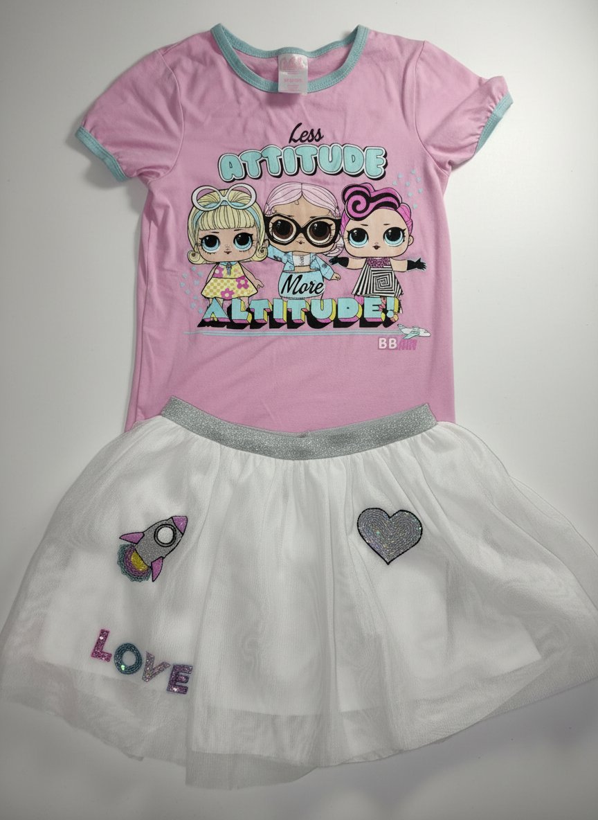Tenue pull et jupe
