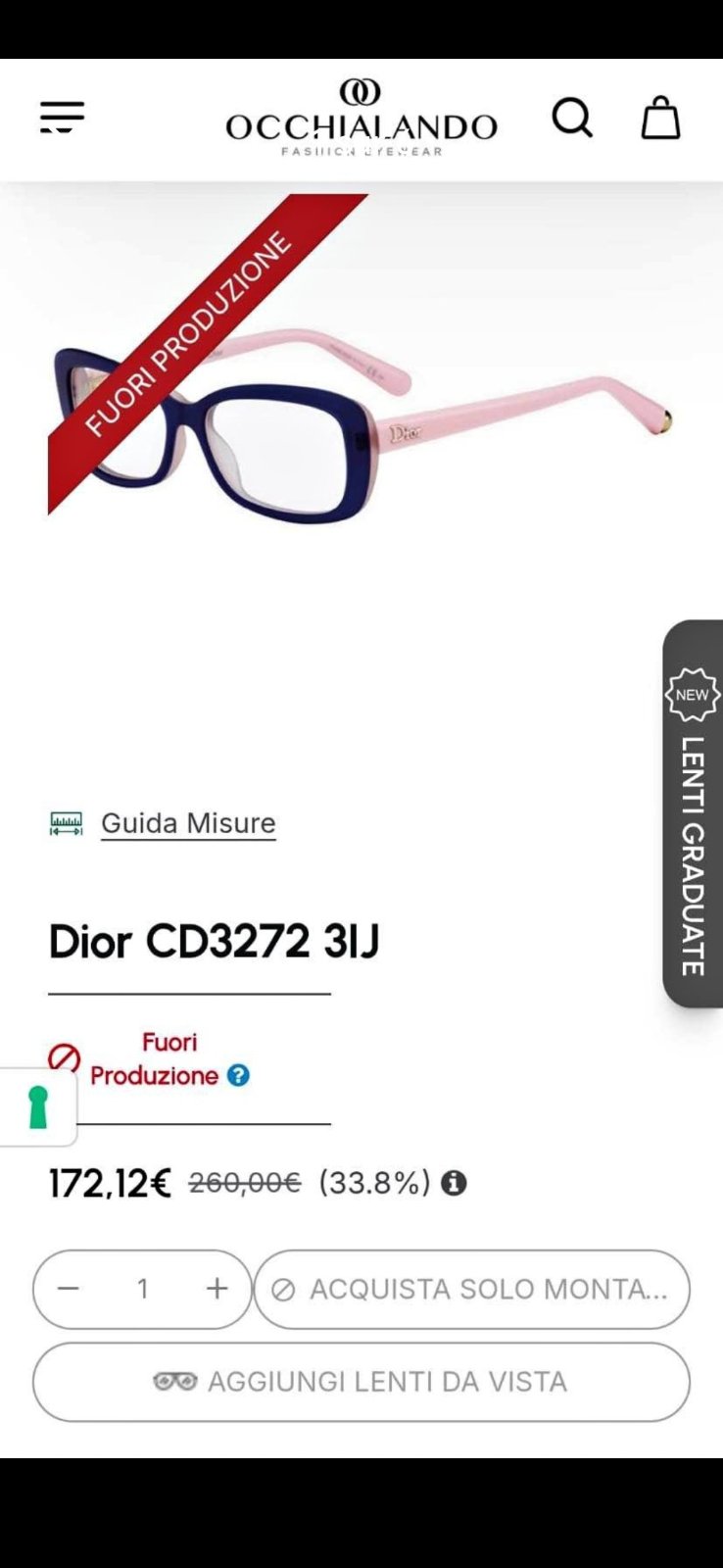 Lunettes dior 