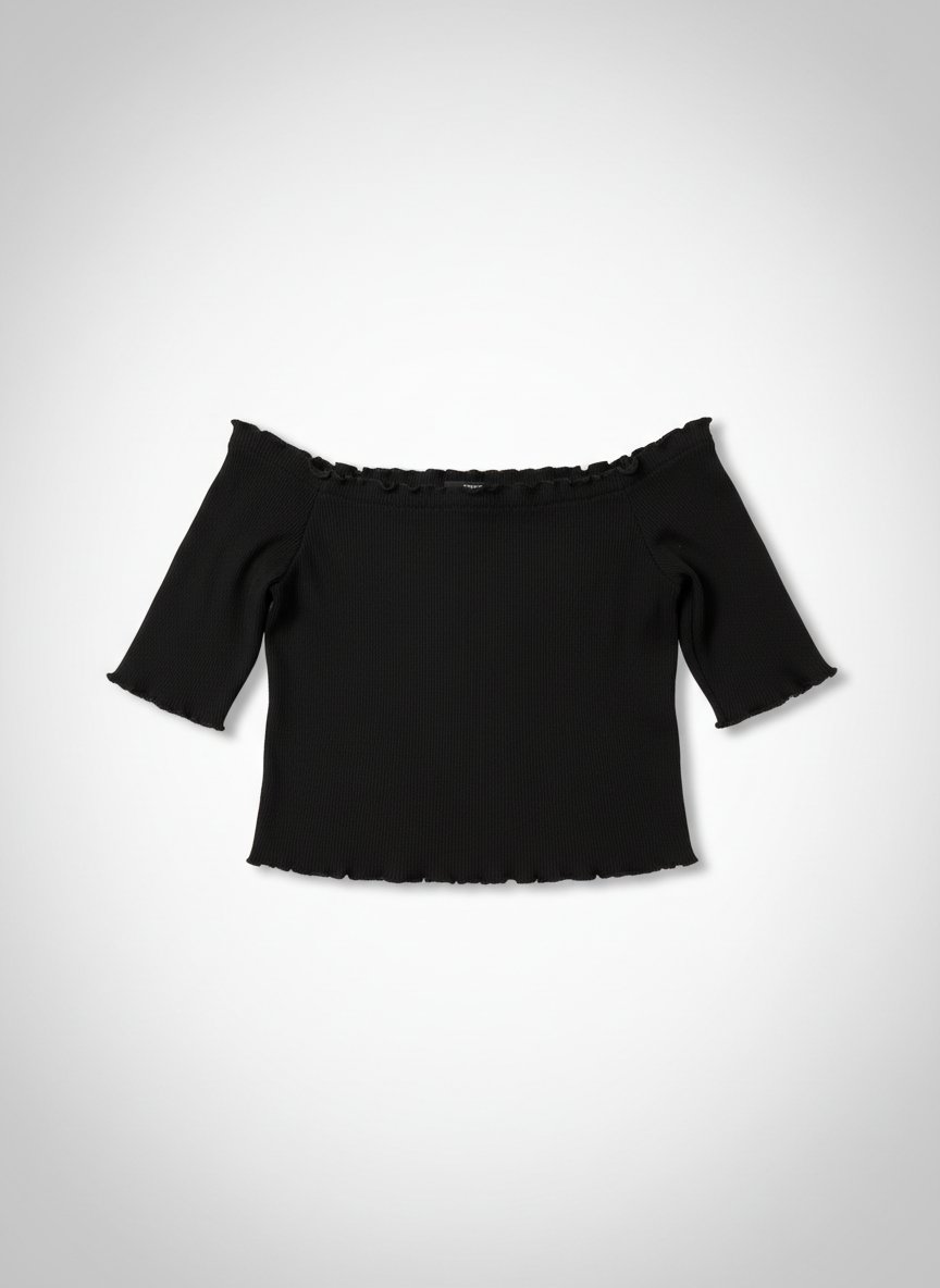 Un crop top avec un élastique en haut