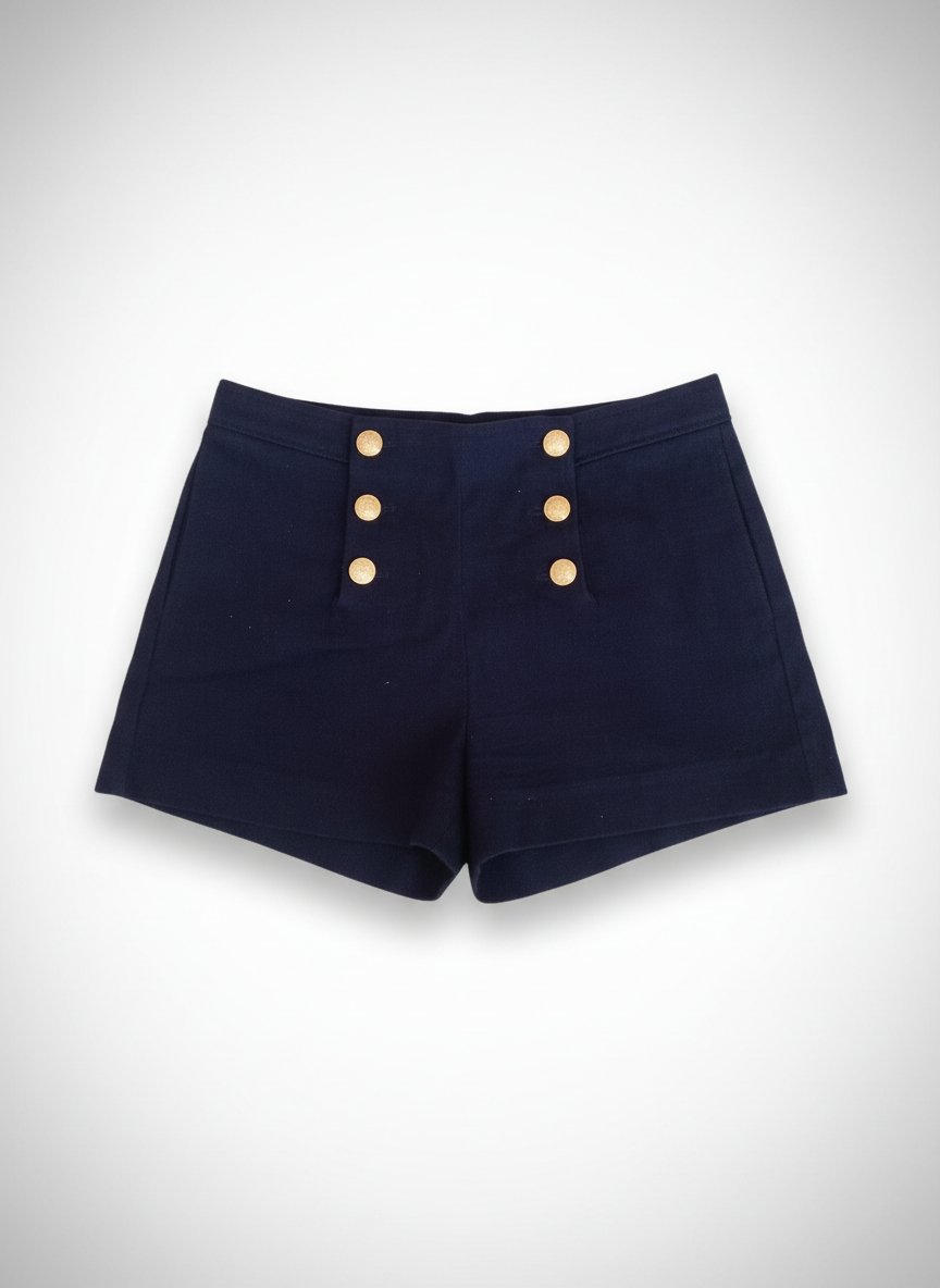 Short bleu marine 