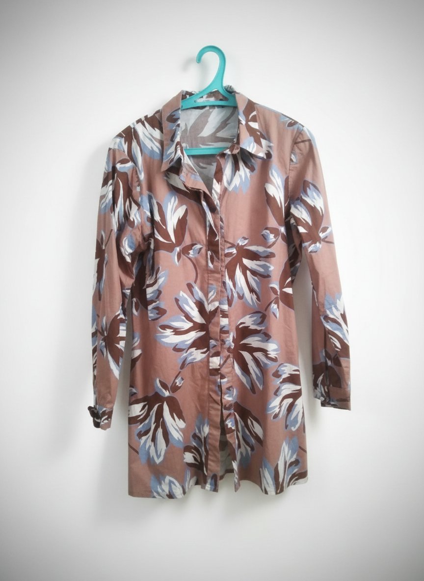 Chemise fleurie