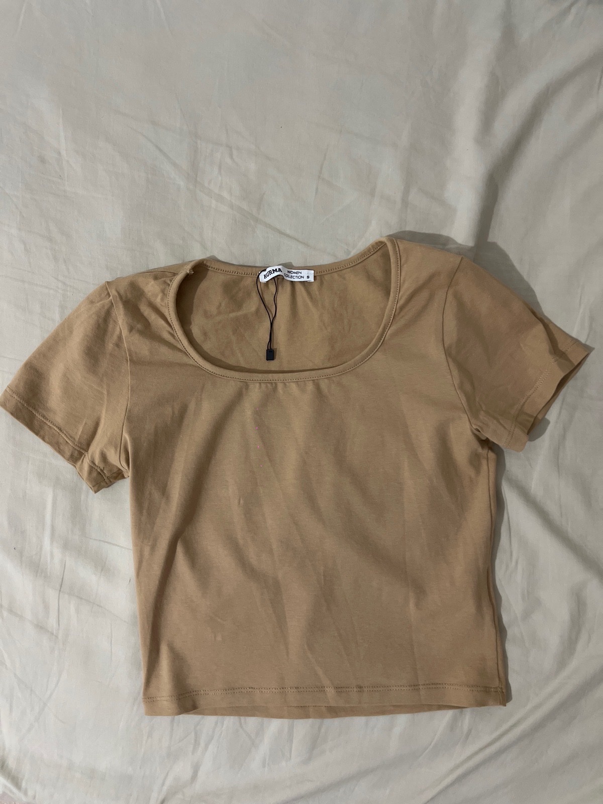 Top beige foncé