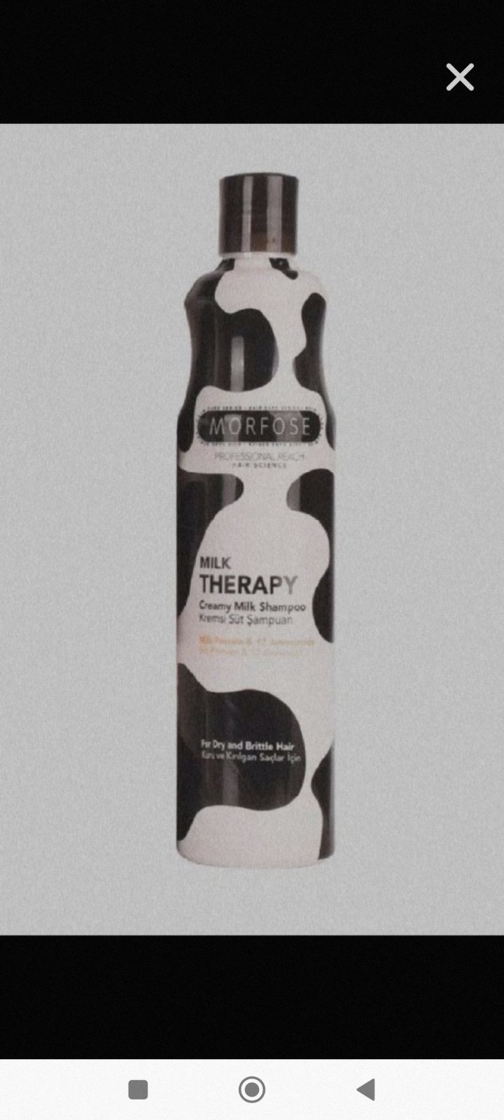 Milk therapy 