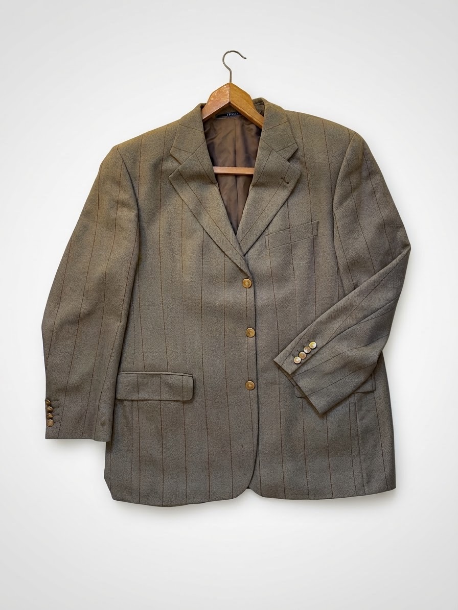🇫🇷 Costume Louis Féraud Paris + Daks Signature – Veste XXL, pantalon 56 – 100% laine – Vintage 🧥