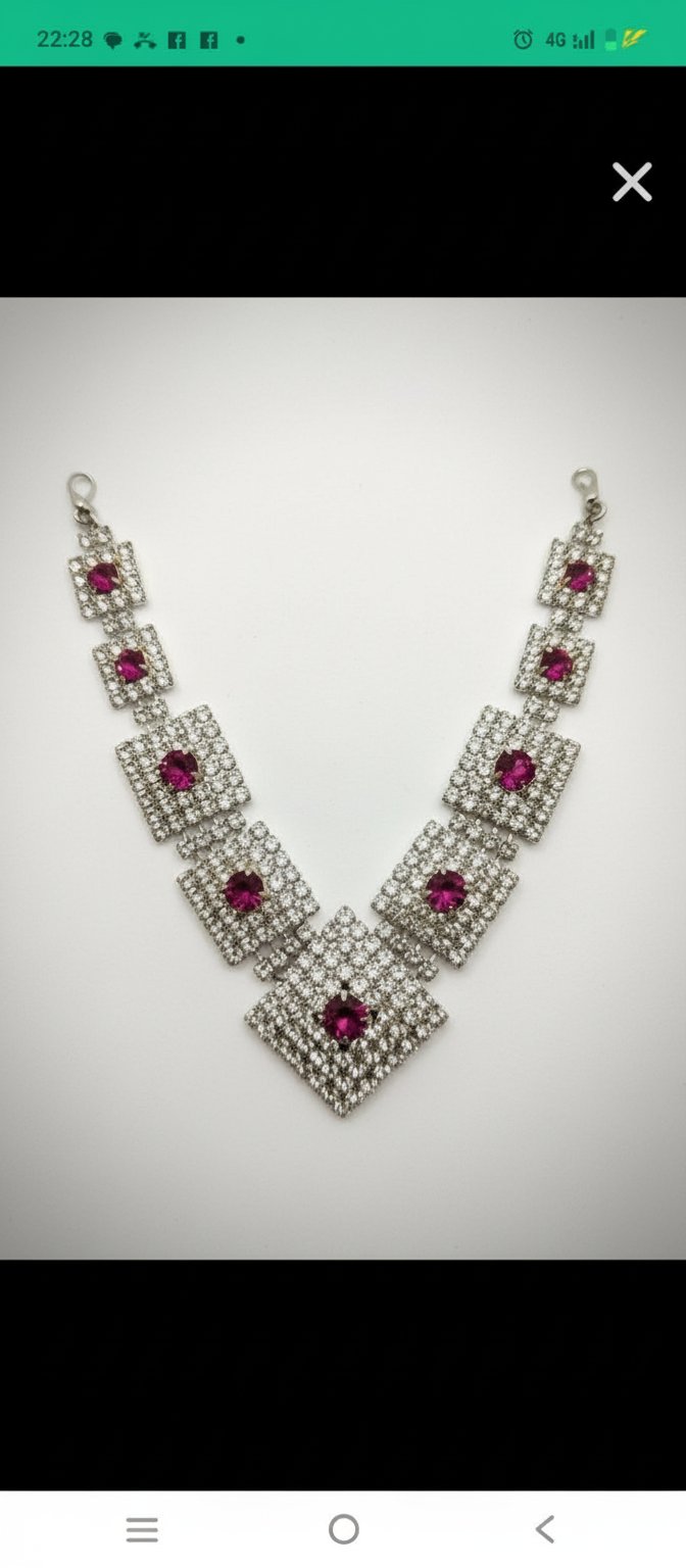 Collier en strass 