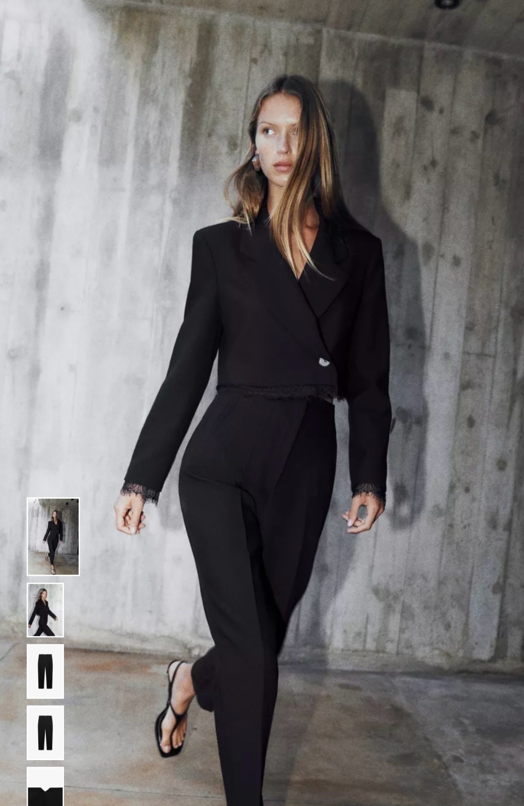 Pantalon ZARA taille haute