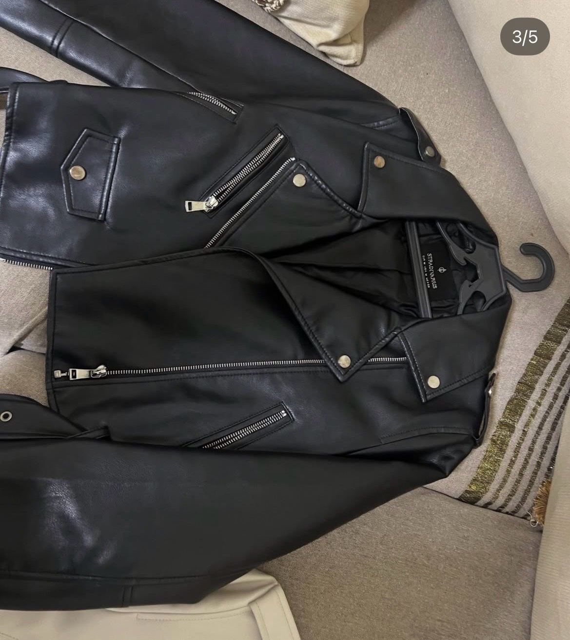 Veste cuir taille m