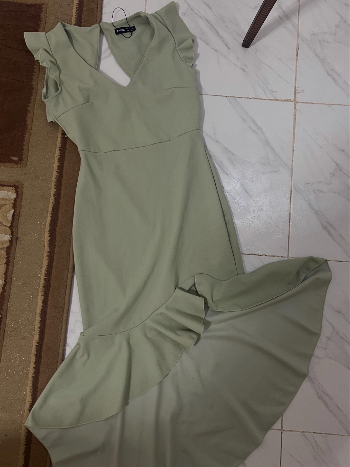 Robe vert deau