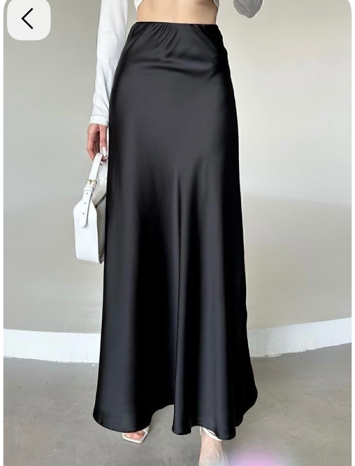 Jupe satin