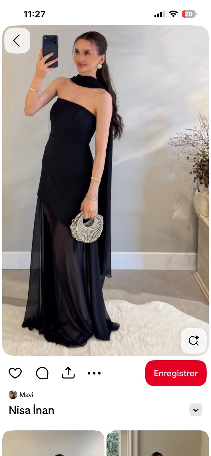 Robe noir