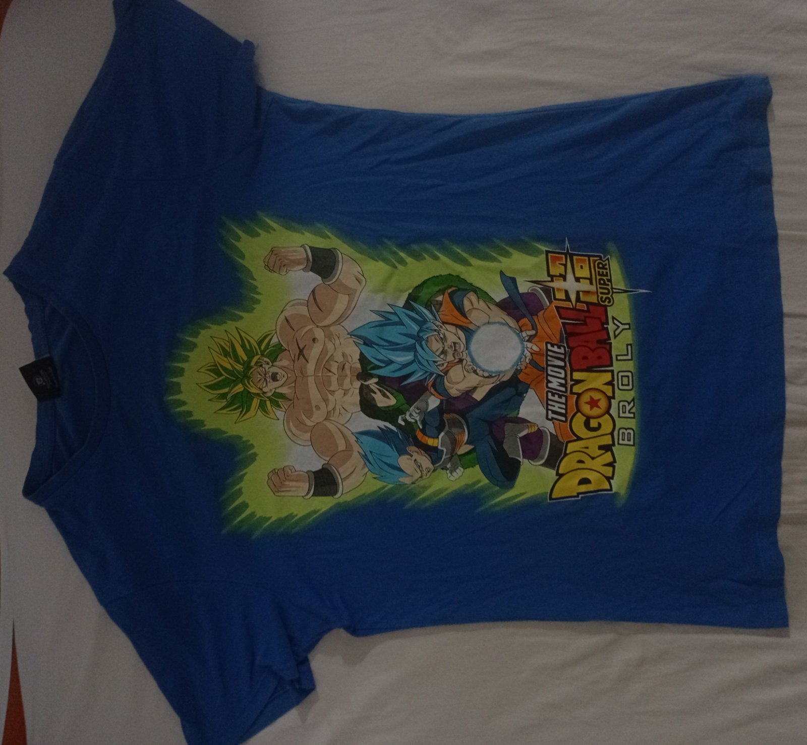 T-shirt bleu Dragon Ball Super 