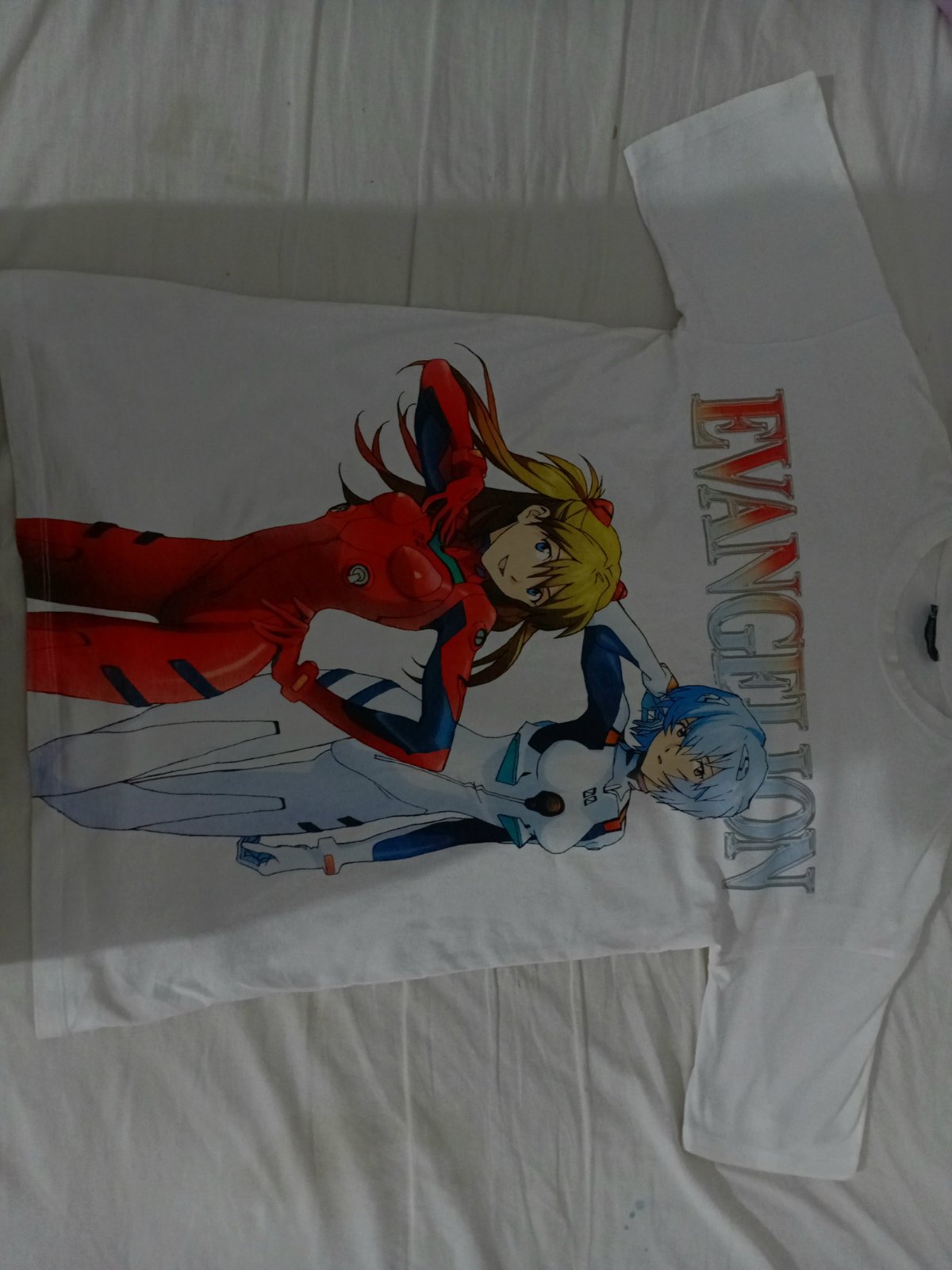 T-shirt Bershka x Evangelion Anime