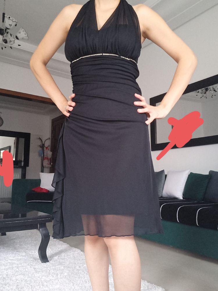 robe soirée noire