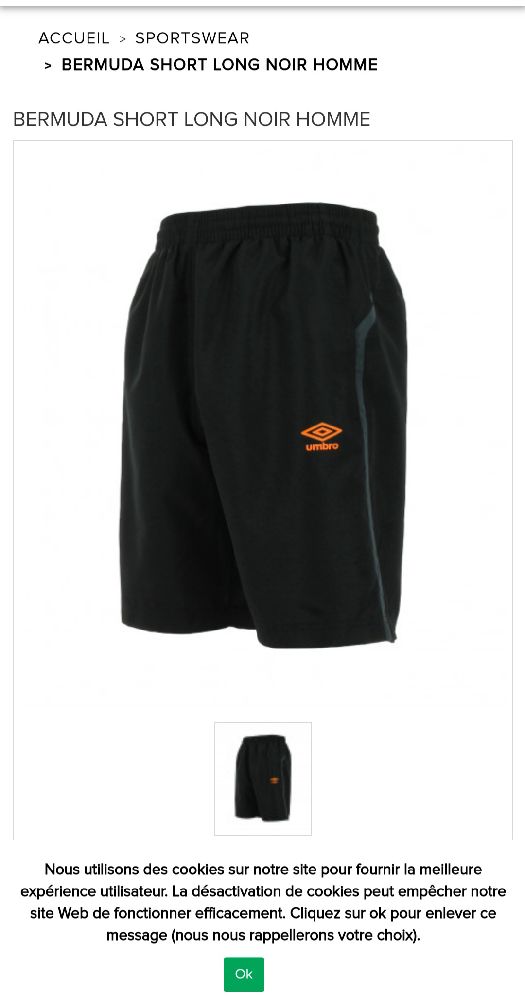 short homme taille 3xl