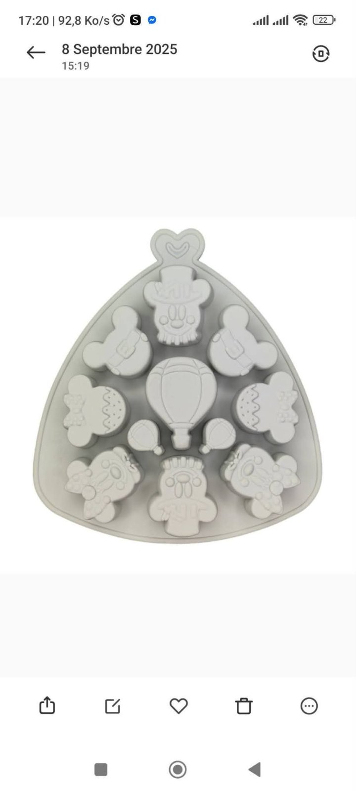 Moule silicone 