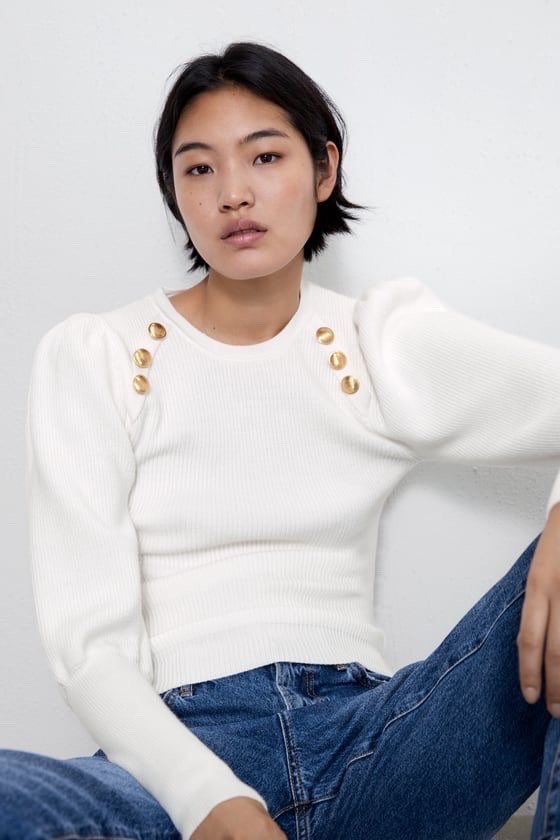 Pull blanc Zara S/M