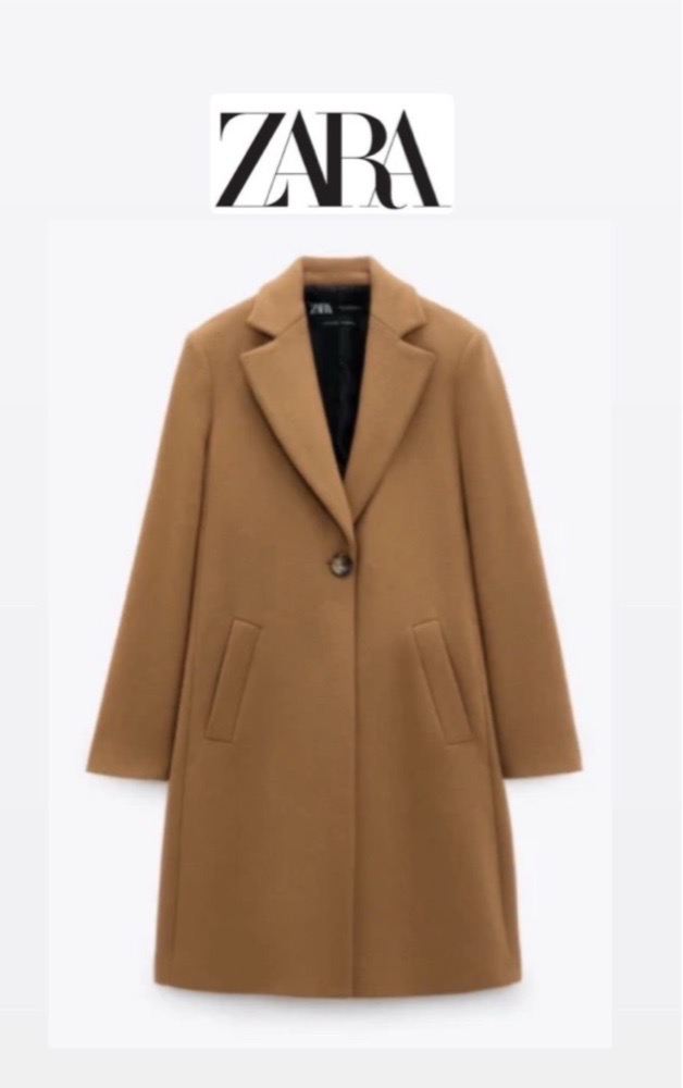 Manteaun zara en laine