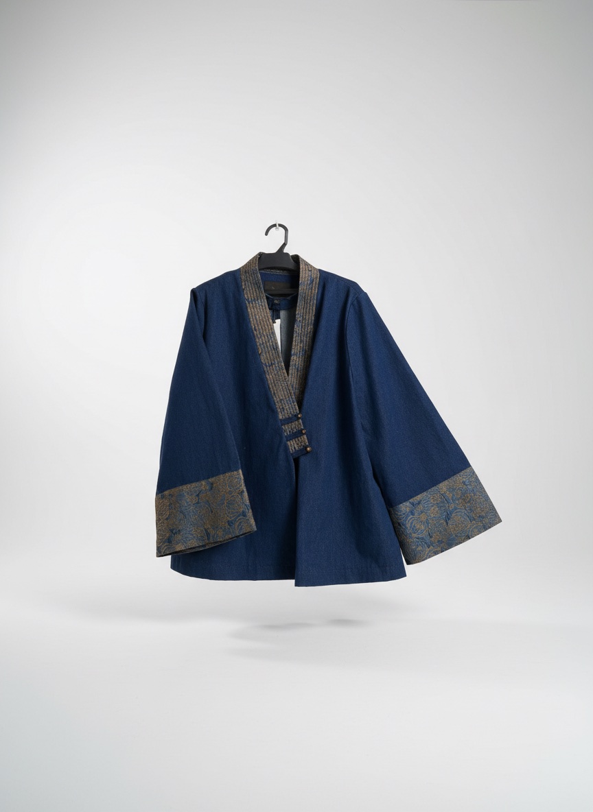 Kimono en djean zara limeted edition