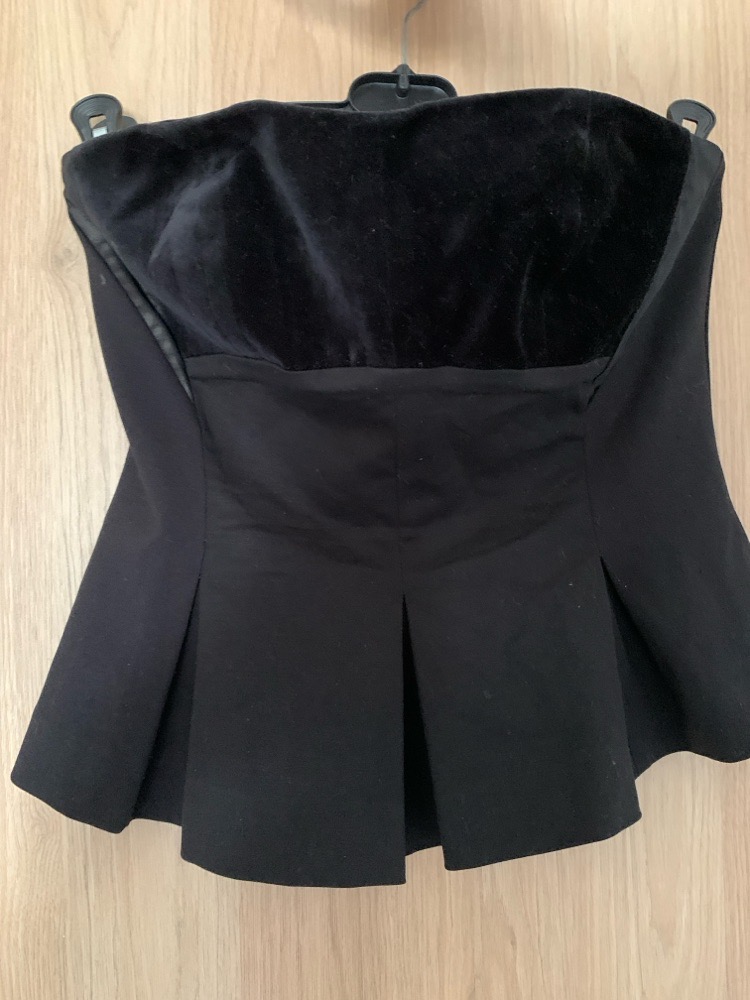 Haut Armani Exchange chic effet corset