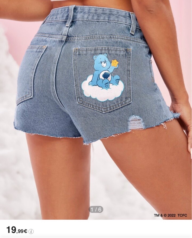 Short shein édition limitée