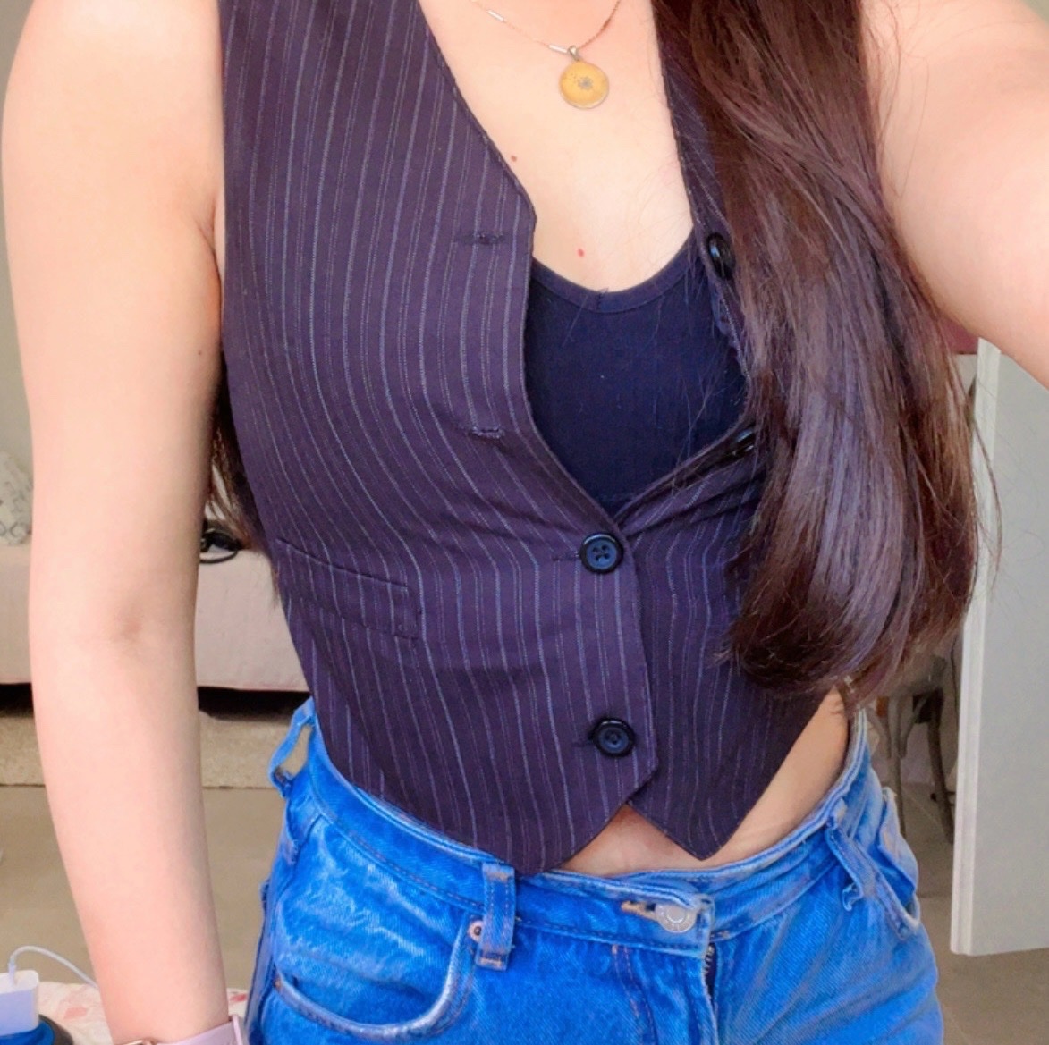Tailleur sans manches 