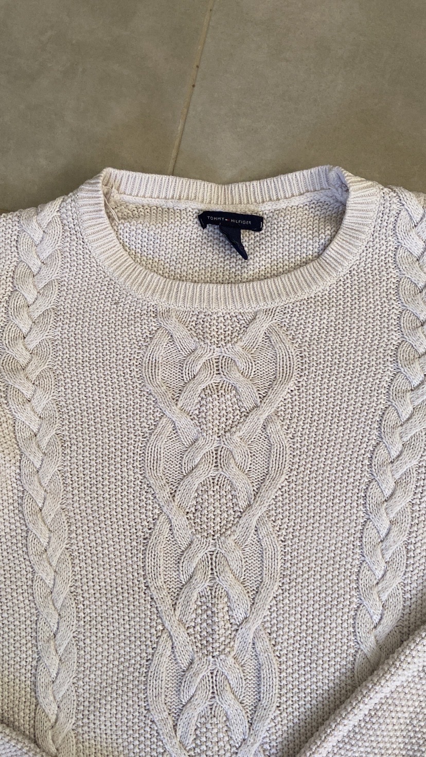 Pull blanc