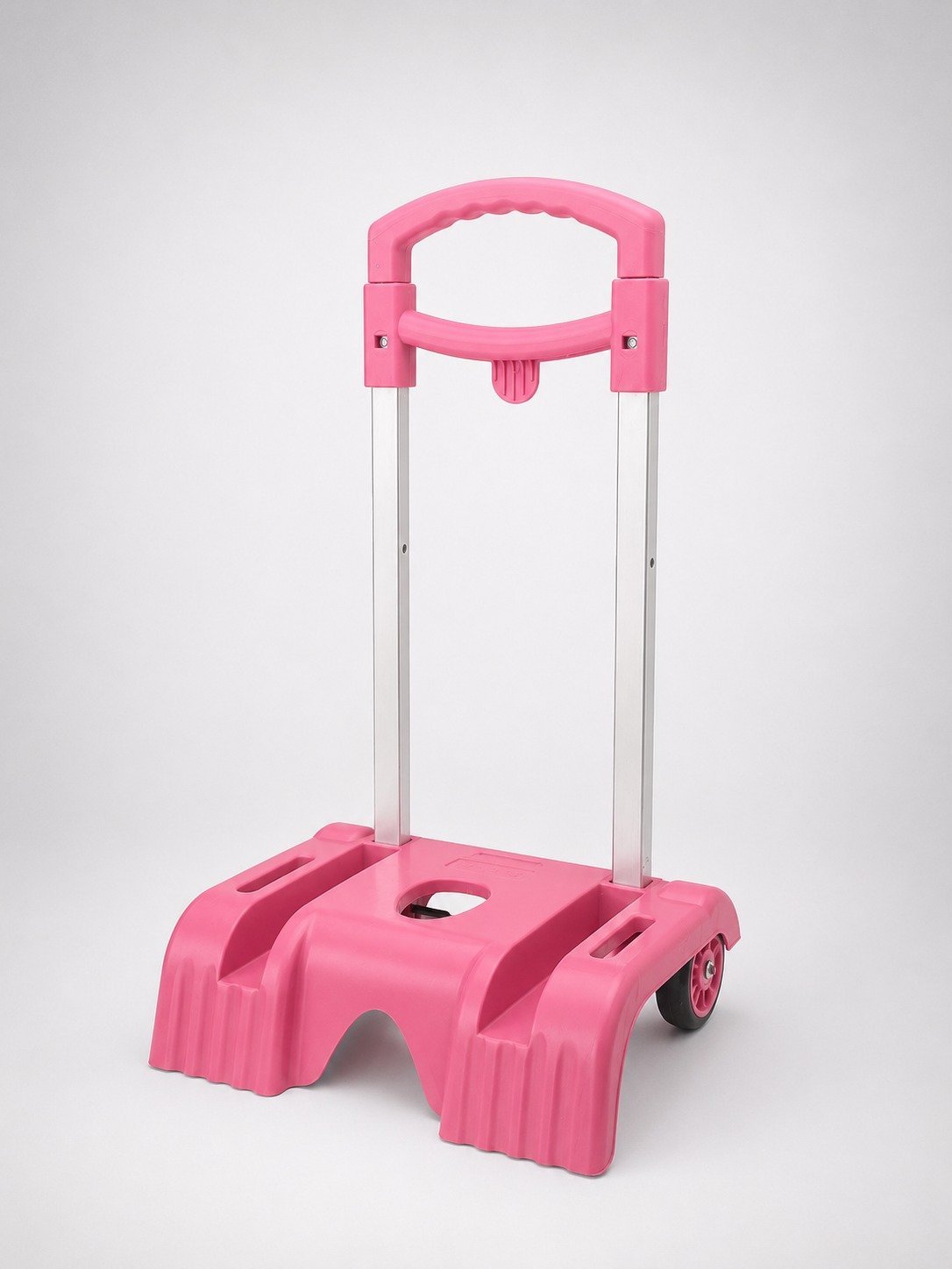 Chariot scolaire noir et rose 