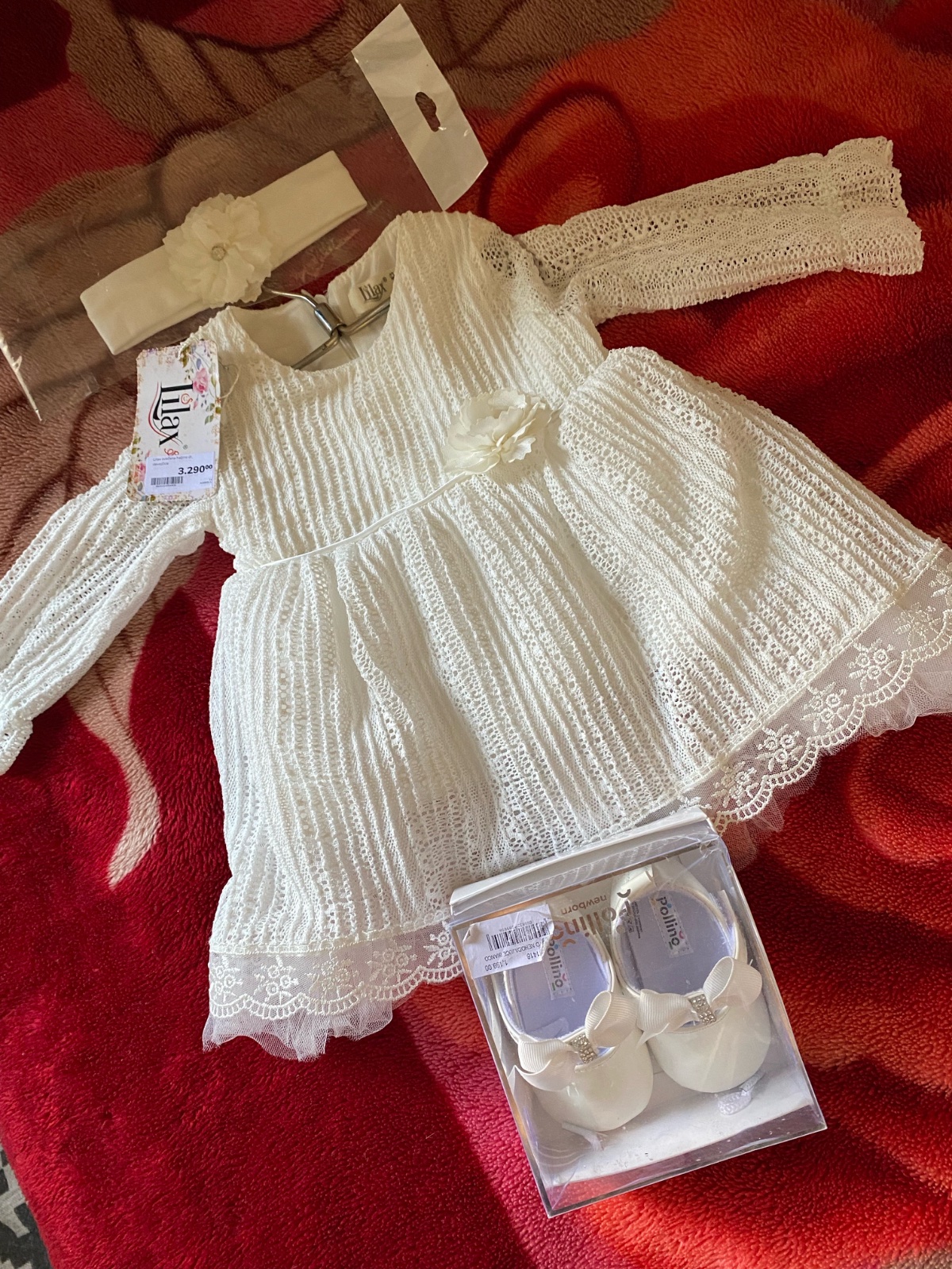 Robe et ballerines importer de la france 
