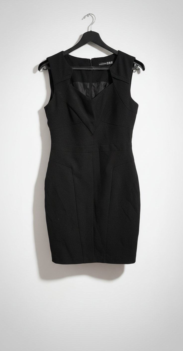 Robe noire cintrée – Atmosphere (Taille 38)