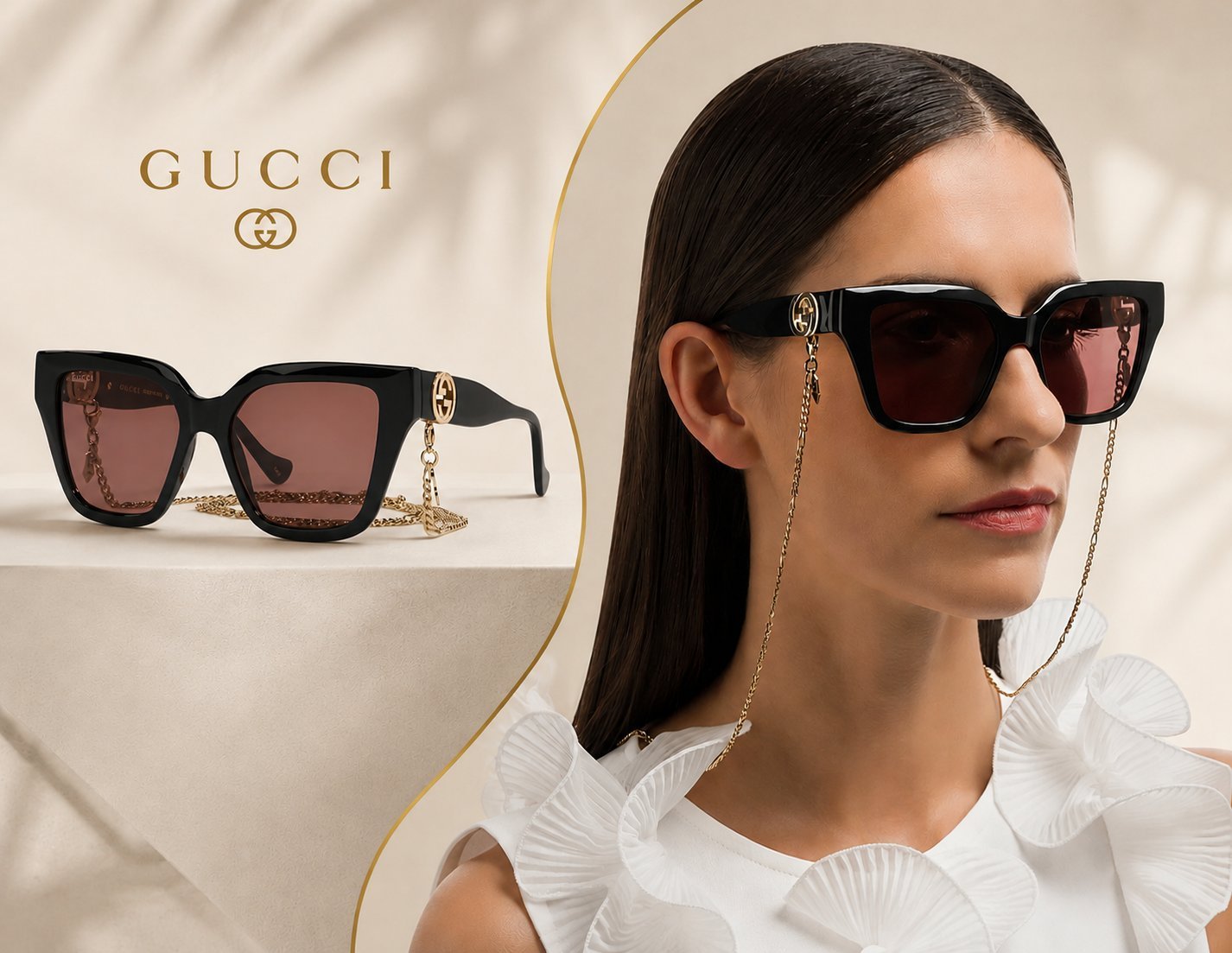 Offre 3jab:lunette GUCCI +BASKETS FILA