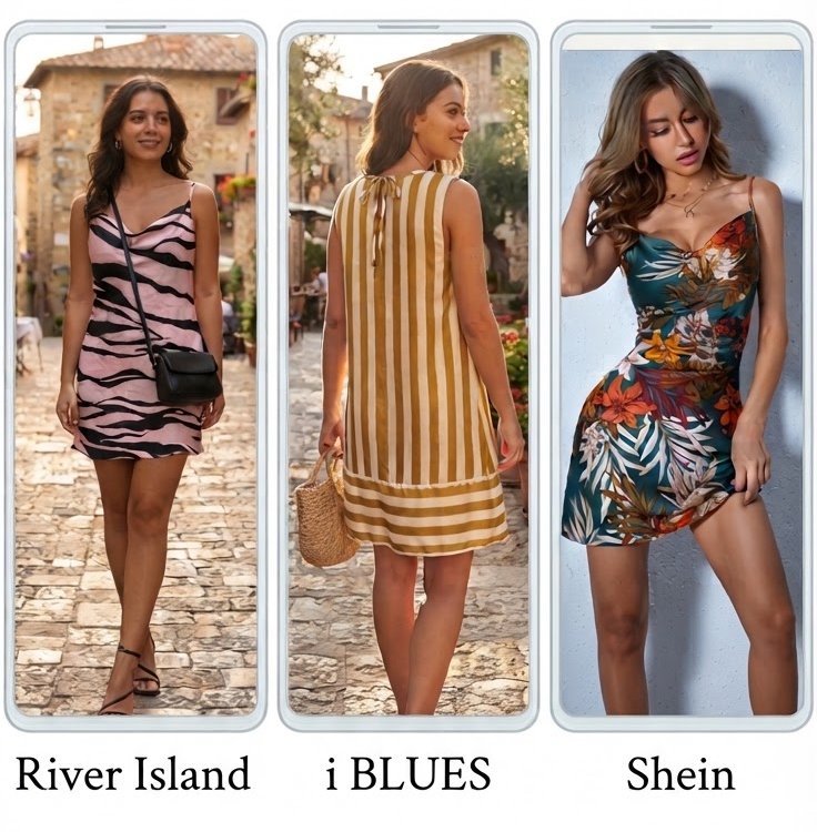 Lot de 3 robes, profitez les filles!! 