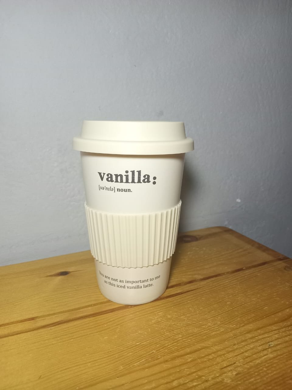 A coffee mug