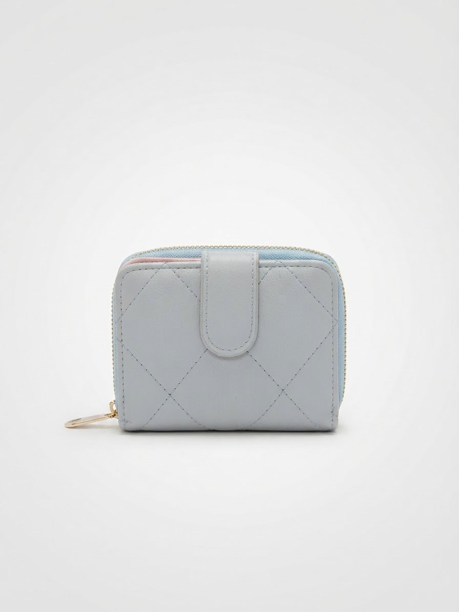 Portefeuille bleu 