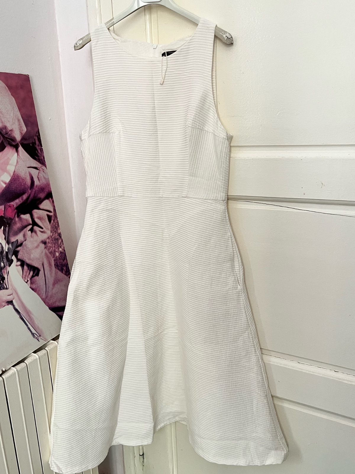 Robe blanche longue