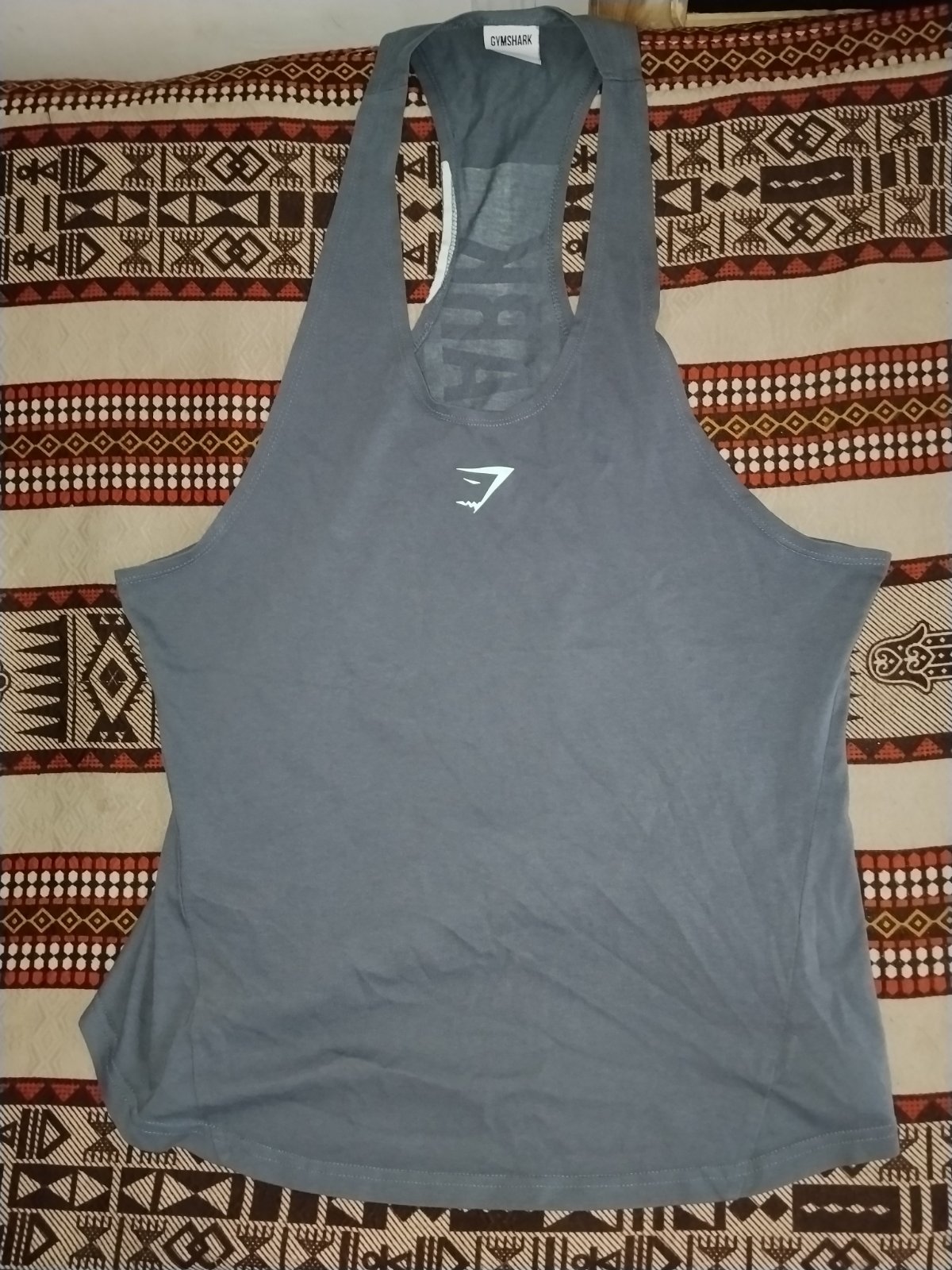 Critical tank gym shark grey taille L 