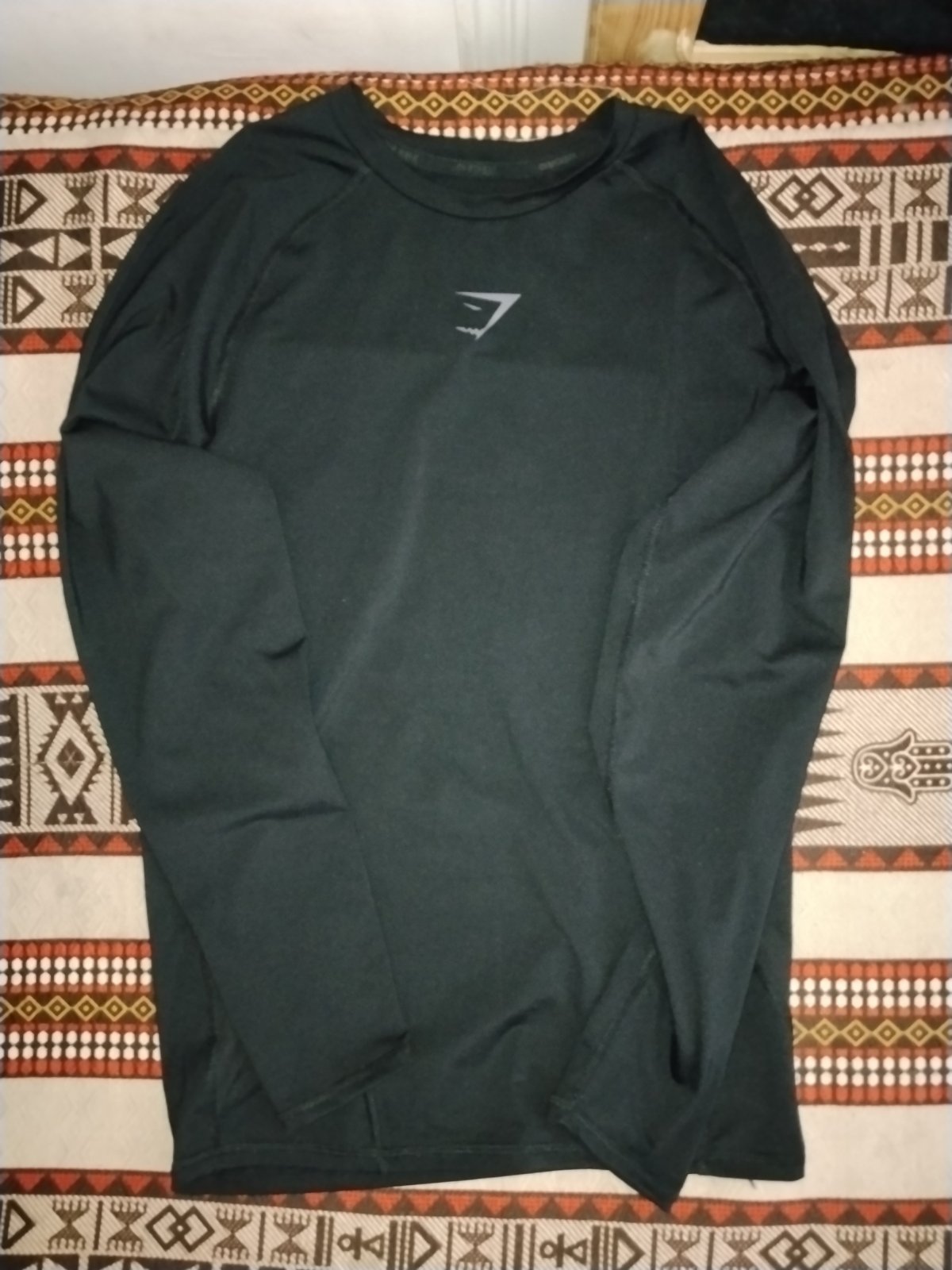 Element baselayer long sleeve T-shirt Gymshark noir taille L