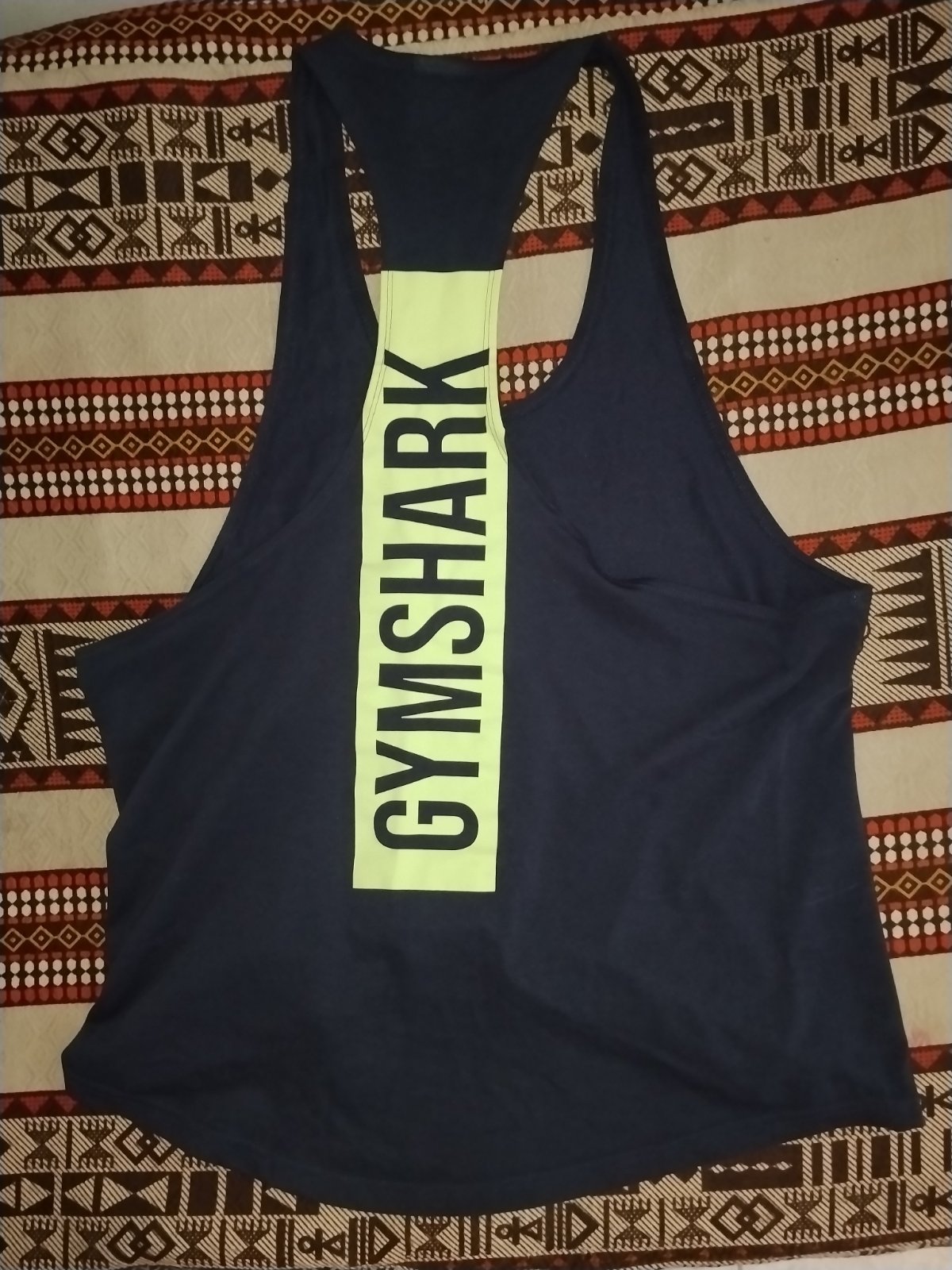 Critical tank gymshark blue taille L 