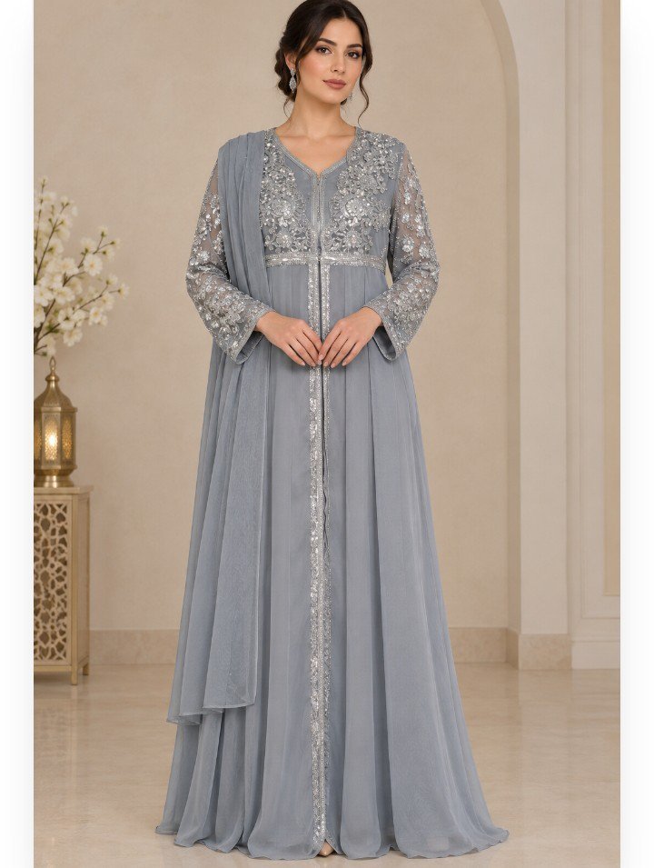 Caftan gris 42/44