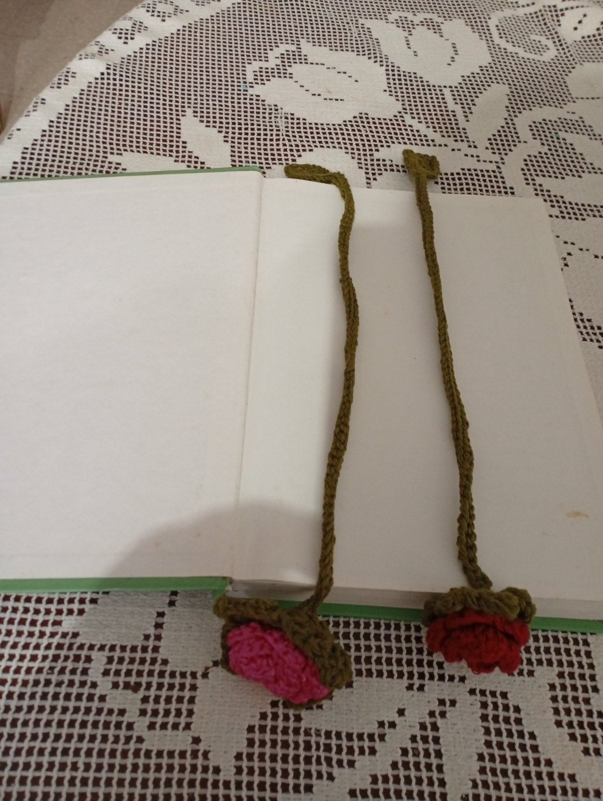 Marque page en 🧶 crochet 