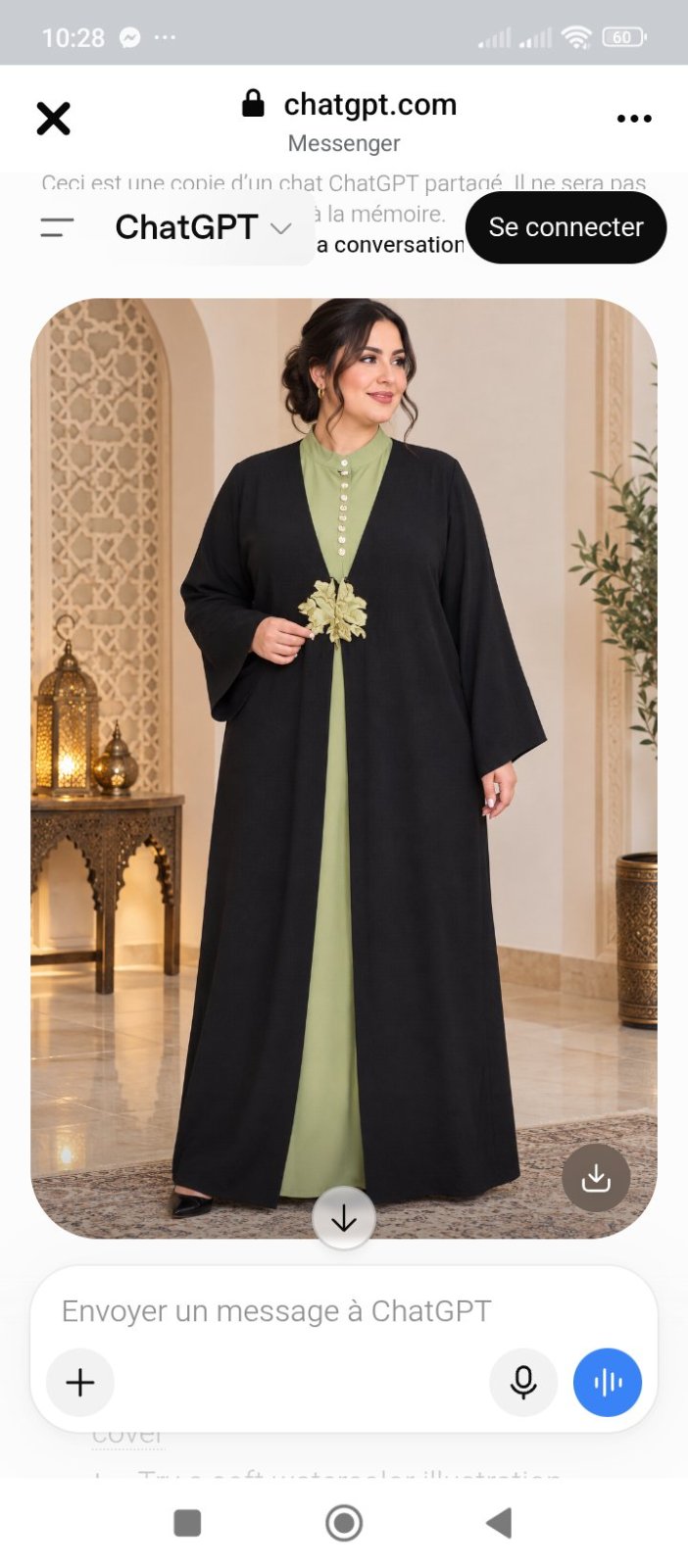 Abaya 2pieces 
