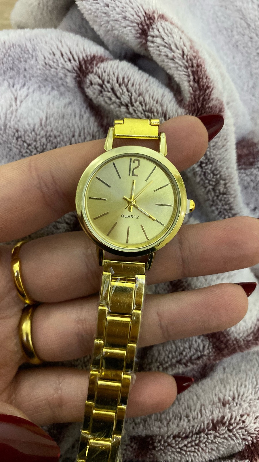 Montre en acier inoxydable pour femme