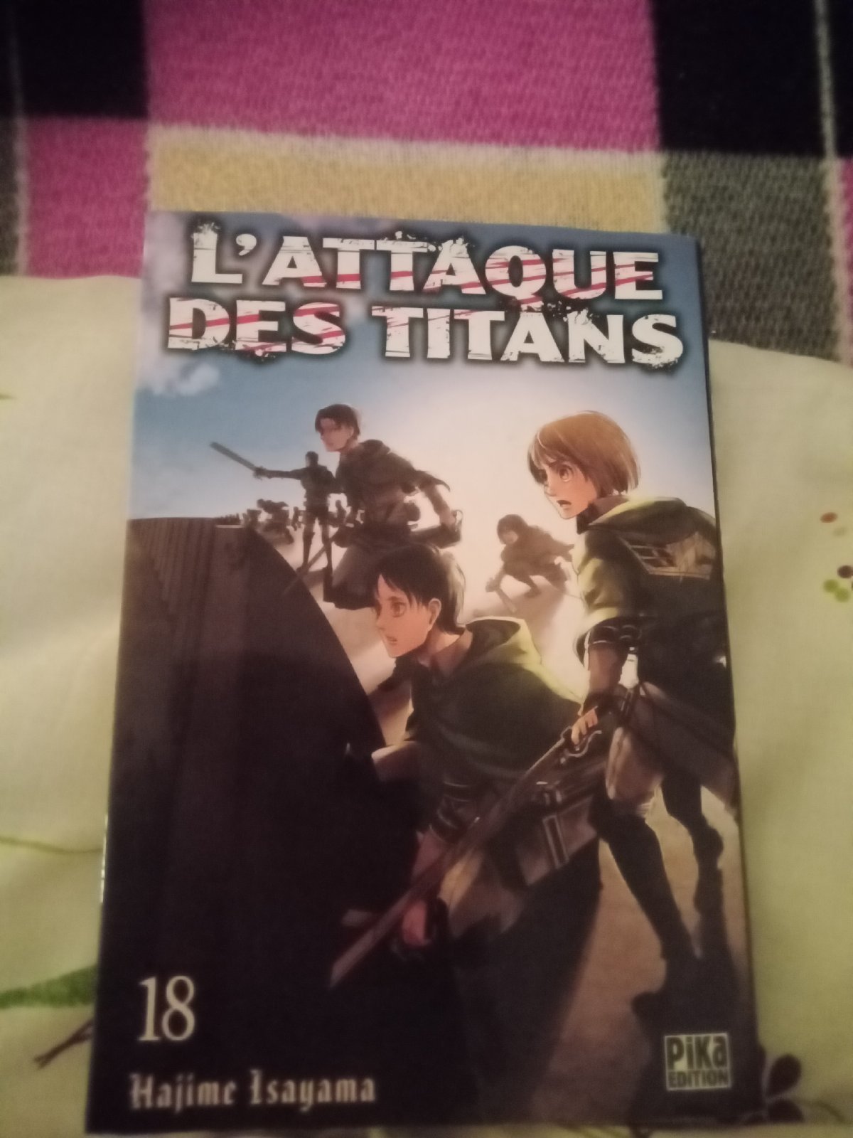AOT, attack on titan vol 18 